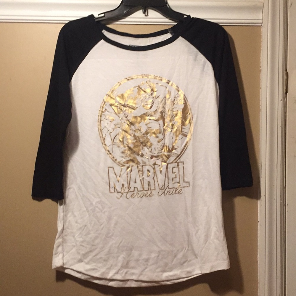 marvel comics long sleeve shirt